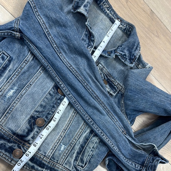 American Eagle Outfitters Women's Blue Denim Jacket - Picture 12 of 12
